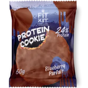 FIT KIT Protein cookie 40 Гр Черничное парфе