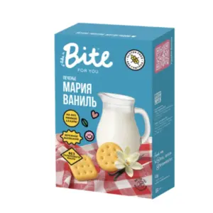Bite Печенье безглютеновое Ваниль 100гр