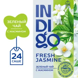 Herbarus INDIGO чай зелёный Fresh Jasmine 24 пак.