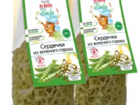 Pasta la Bella Baby Сердечки из гороха 250 гр.
