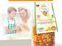 Pasta la Bella Baby Ракушки мини с морковью и желтком 300 гр.