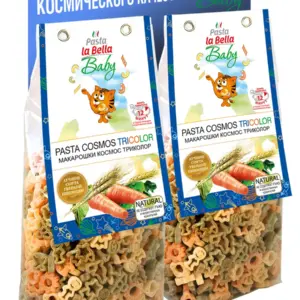 Pasta la Bella Baby Макароны космос 250 гр.
