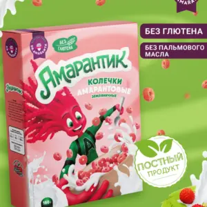 DR.AMARANTH Колечки амарантовые Земляника 150 гр.