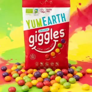 YUMEARTH Giggles Органические фруктовые драже 40гр