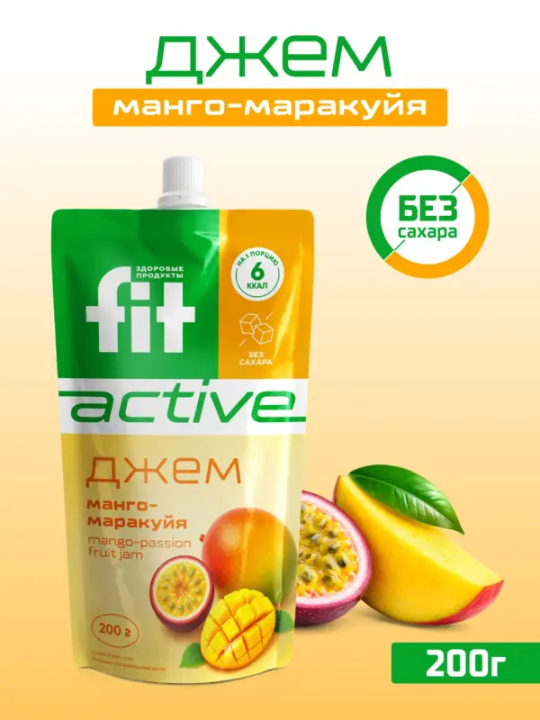 Fit Active Джем Манго-Маракуйя 200 гр.