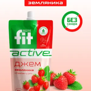 Fit Active Джем Земляника 200 гр.