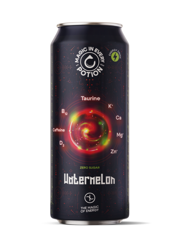 POTION Super Energy Арбуз ж/б 450 мл.