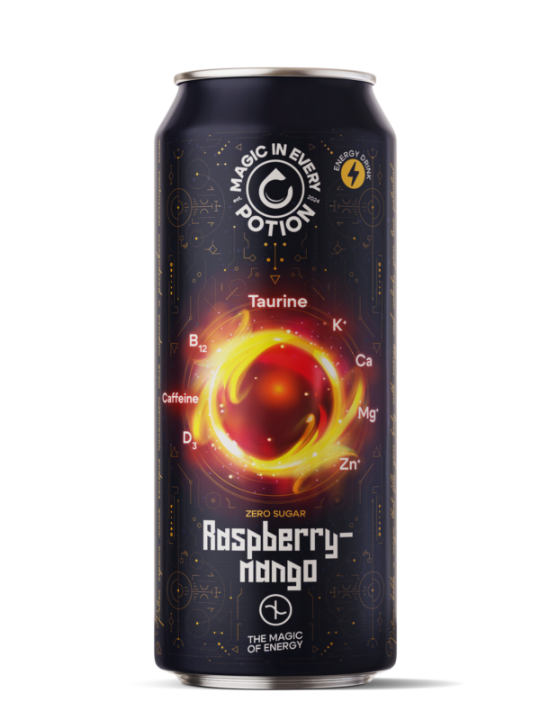 POTION Super Energy Малина-Манго ж/б 450 мл.